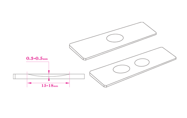 单凹/双凹载玻片(图1)