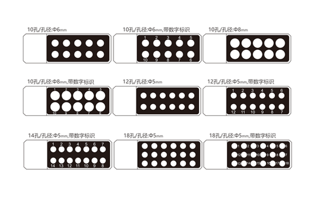 D型诊断载玻片(图1)